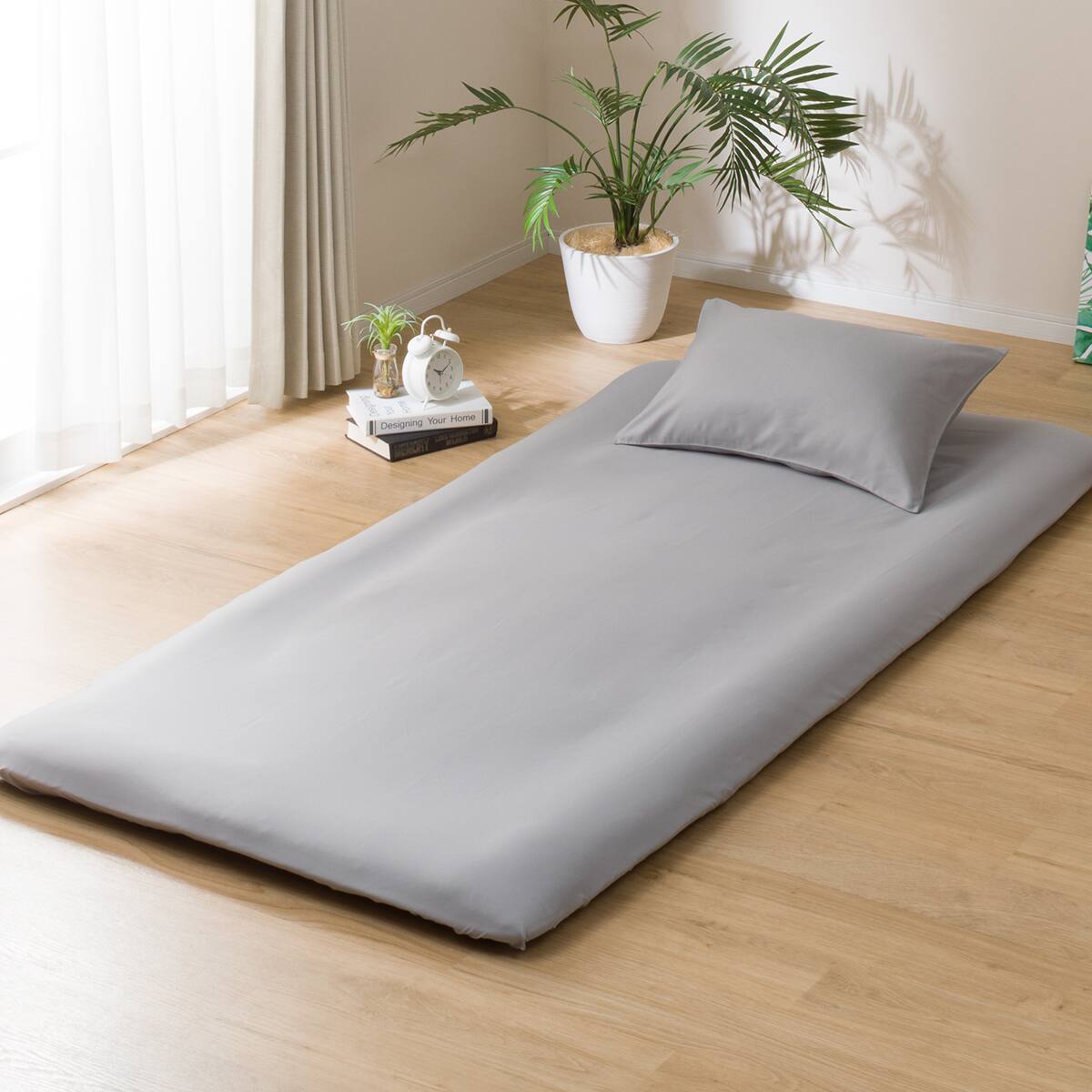 Nウォーム毛布付き 寝具7点セット シングル(D1 グレー) | ニトリネット