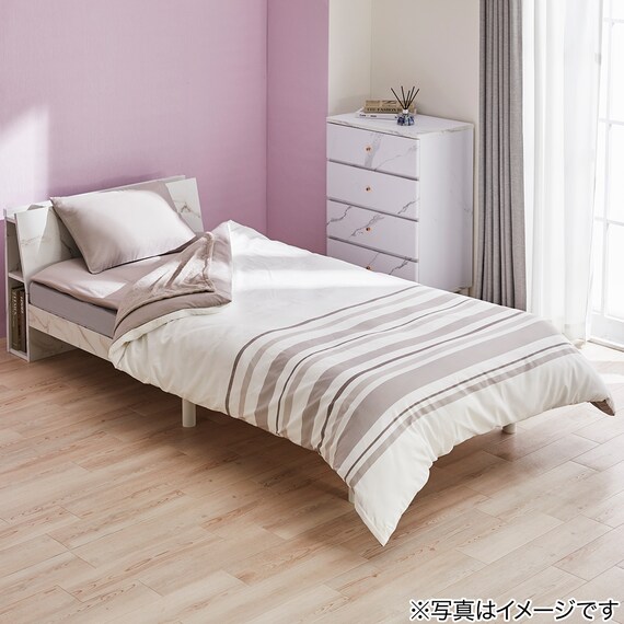 Nウォーム毛布付き 寝具7点セット シングル(D1 モカ) 6枚目画像