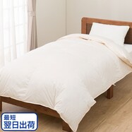 ホワイトダックダウン85％羽毛布団　合掛（ムーンシャンテン）