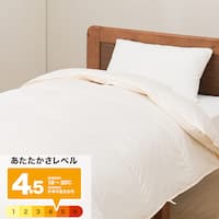 【日本製】ホワイトダックダウン85% 羽毛布団 合掛(ムーンシャンテン シングル)