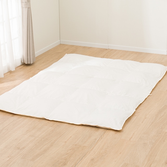 【日本製】ホワイトダックダウン85% 羽毛布団 合掛(ムーンシャンテン ダブル) 16枚目画像