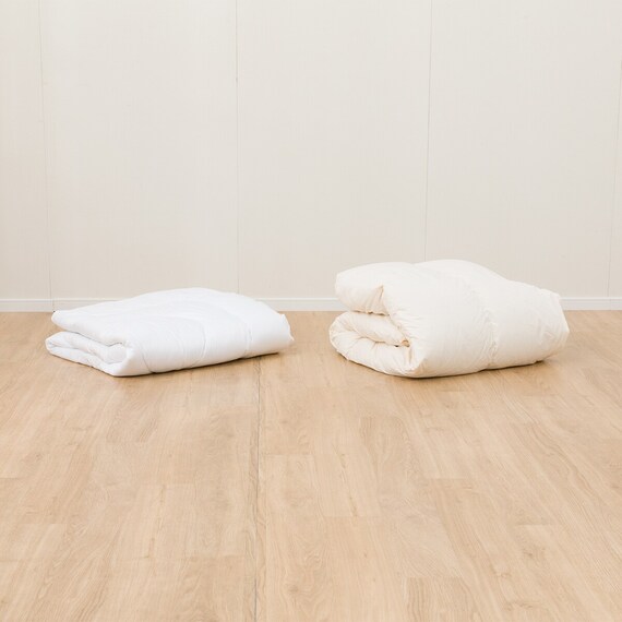 【日本製】ホワイトダックダウン85% 羽毛布団 合掛（ムーンシャンテン　ダブル） 18枚目画像