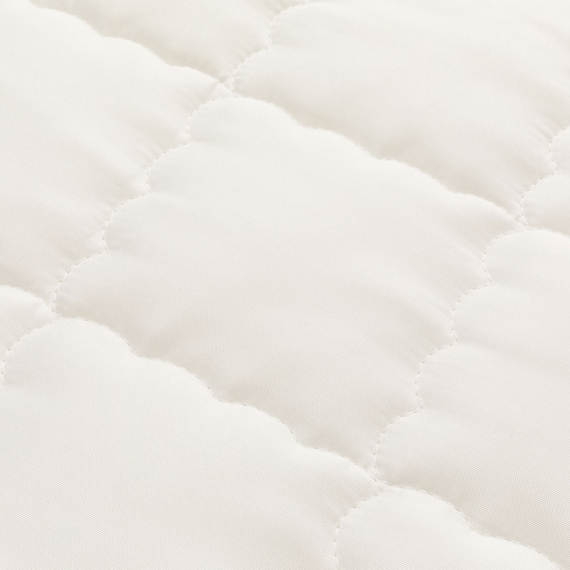 敷きパッド クイーン(Fリネンコン Q WH S2519) 6枚目画像