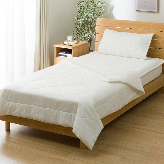 肌布団 シングル(Fリネンコン S WH S2519) 10枚目画像