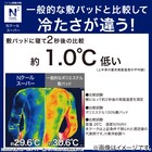 両面使える敷パッド シングル(NクールSP S BL S2502) 5枚目画像