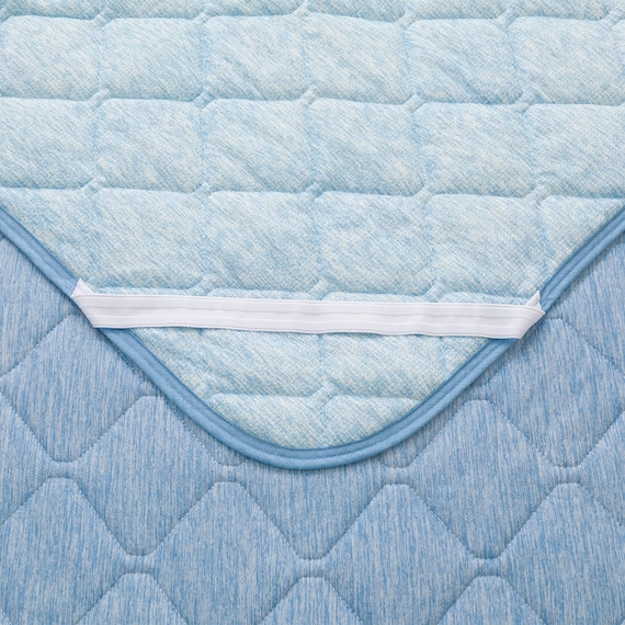 両面使える敷パッド シングル(NクールSP S BL S2502) 12枚目画像