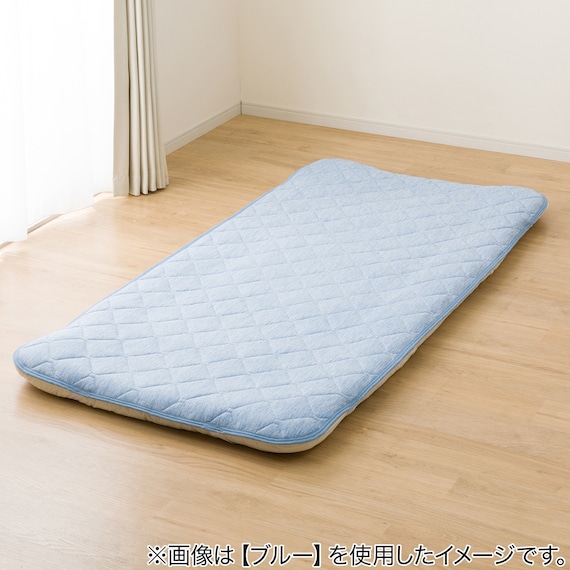 両面使える敷パッド シングル(NクールSP S GY S2502) 3枚目画像