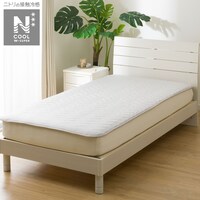 置くだけ簡単敷パッド セミダブル(NクールWSP SD GY S2503)