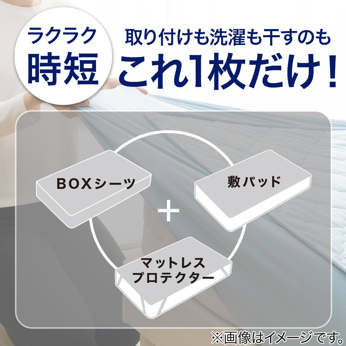 両面使えるBOXパッド ダブル(NクールWSP D RO S2503) | ニトリネット