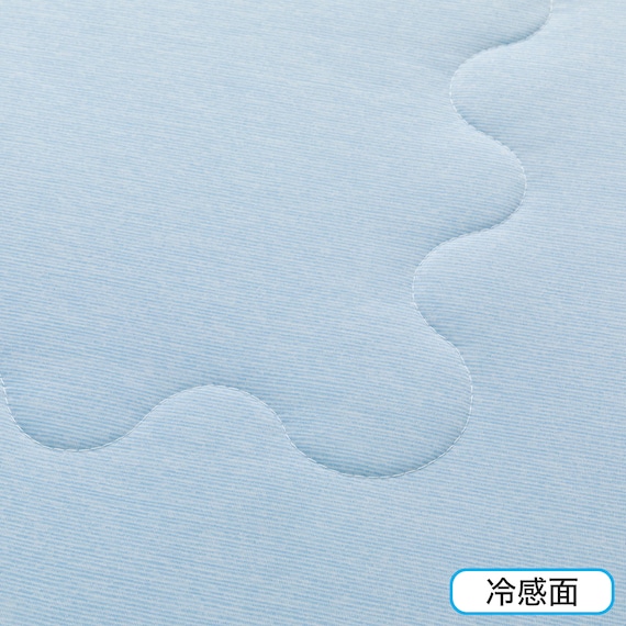 両面使える肌布団 ダブル(Nクール D BL S2501) 8枚目画像