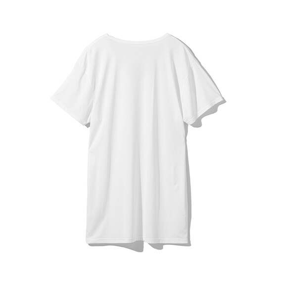 MENS VネックTシャツ(クールSP ne WH M) 4枚目画像