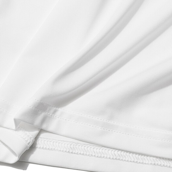 MENS VネックTシャツ(クールSP ne WH M) 6枚目画像