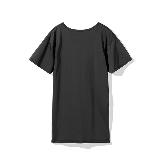 MENS VネックTシャツ(クールSP ne BK 3L) 4枚目画像