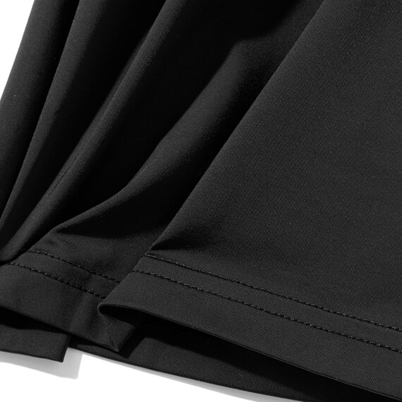 MENS VネックTシャツ(クールSP ne BK 3L) 5枚目画像