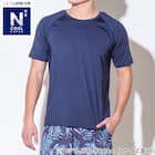 MENS 半袖Tシャツラグランタイプ(クールSP ne NV 3L) 1枚目画像