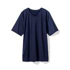 MENS 半袖Tシャツラグランタイプ(クールSP ne NV 3L) 4枚目画像