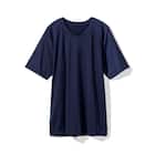 MENS 半袖Tシャツラグランタイプ(クールSP ne NV 3L) 4枚目画像