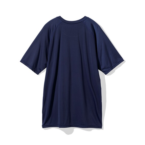 MENS 半袖Tシャツラグランタイプ(クールSP ne NV 3L) 5枚目画像