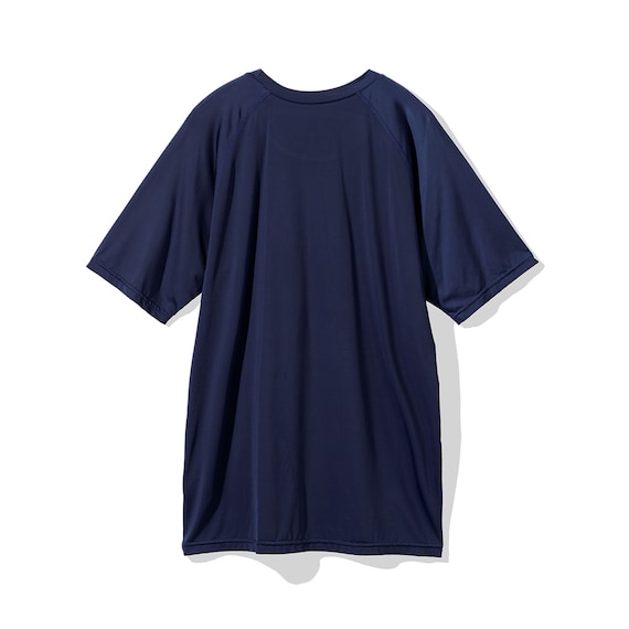 MENS 半袖Tシャツラグランタイプ(クールSP ne NV 3L) 5枚目画像