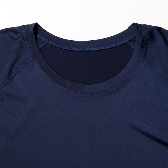 MENS 半袖Tシャツラグランタイプ(クールSP ne NV 3L) 6枚目画像