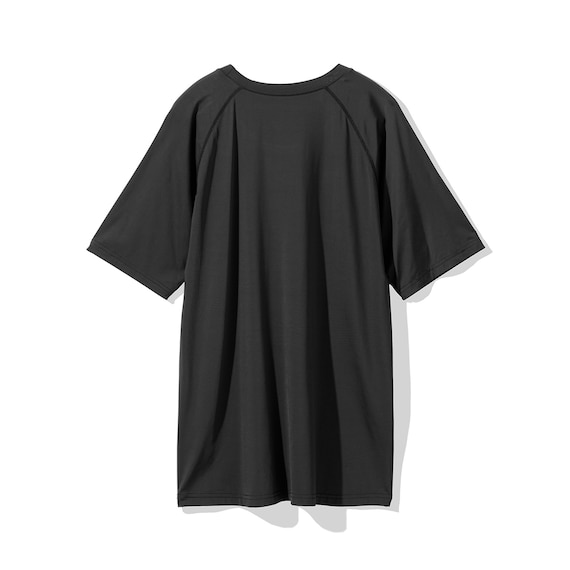 MENS 半袖Tシャツラグランタイプ(クールSP ne BK L) 4枚目画像