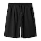 MENS メッシュルームパンツ 5分丈(クール ne BK M) 3枚目画像