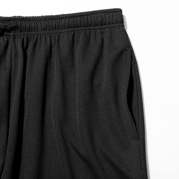 MENS メッシュルームパンツ 5分丈(クール ne BK M) 6枚目画像