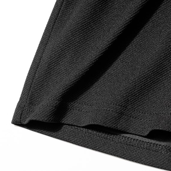 MENS メッシュルームパンツ 5分丈(クール ne BK M) 7枚目画像