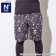 MENS ルームパンツ5分丈(クールSP nep BK)