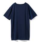 MENS クルーネックTシャツ＋ルームパンツ6分丈 ルームウェアセット(クールSP nes NV 3L) 3枚目画像