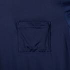 MENS クルーネックTシャツ＋ルームパンツ6分丈 ルームウェアセット(クールSP nes NV 3L) 5枚目画像