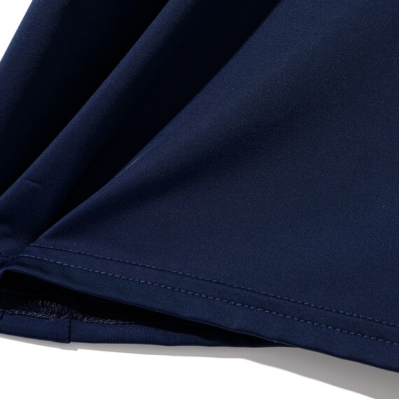 MENS クルーネックTシャツ＋ルームパンツ6分丈 ルームウェアセット(クールSP nes NV 3L) 6枚目画像