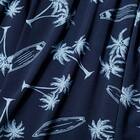 MENS クルーネックTシャツ＋ルームパンツ6分丈 ルームウェアセット(クールSP nes NV 3L) 10枚目画像