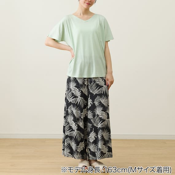 WOMENS ドルマンTシャツ 前後2way(クールSP ne GR M) 8枚目画像