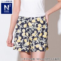 WOMENS ルームパンツ3分丈(クールSP nel NV M)