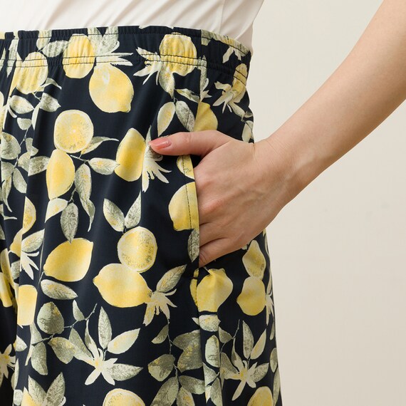 WOMENS ルームパンツ3分丈(クールSP nel NV LL) 6枚目画像