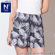 WOMENS ルームパンツ3分丈(クールSP neb BK)