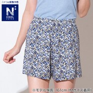 WOMENS ルームパンツ3分丈(クールSP nef BL)