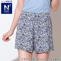 WOMENS ルームパンツ3分丈(クールSP nef BL M)