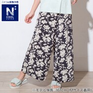 WOMENS ルームパンツロング丈(クールSP nef BK)