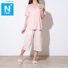 WOMENS Tシャツ+ルームパンツ7分丈ルームウェアセット(クール nep PC M) 1枚目画像