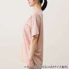 WOMENS Tシャツ+ルームパンツ7分丈ルームウェアセット(クール nep PC M) 6枚目画像