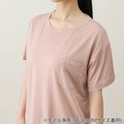 WOMENS Tシャツ+ルームパンツ7分丈ルームウェアセット(クール nep PC M) 8枚目画像