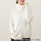 WOMENS UVカットメッシュパーカー(クール ne WH M) 4枚目画像