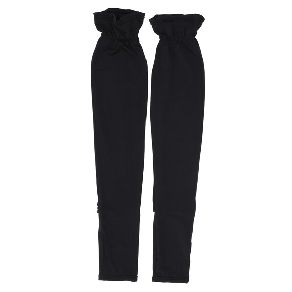 男女兼用UVカット メッシュアームカバー(クール ne BK) 3枚目画像