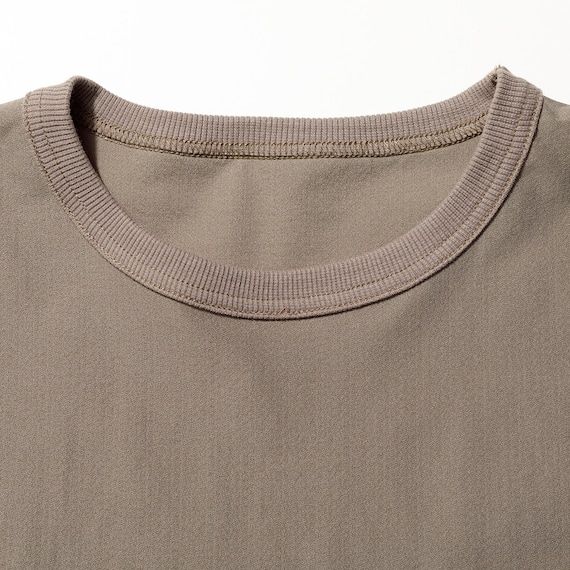 MENS 縦横伸びTシャツ(クール CGne GRJ M) 6枚目画像