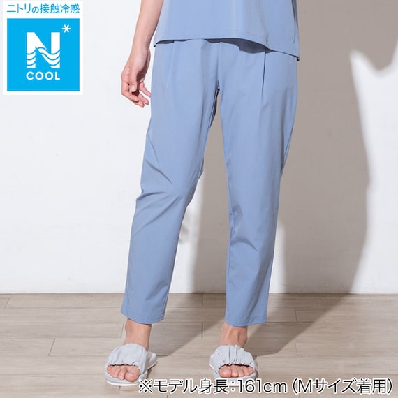 WOMENS 超軽量クール ロングパンツ(LWneSBL M) 1枚目画像