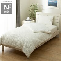 ひんやりケットにもなる掛け布団カバー ダブル(NクールWSPJC WH 25NC-25D)