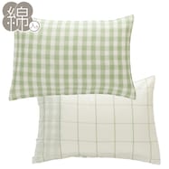 枕カバー(チェック柄 25SS11)