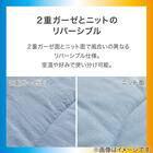 カバーなしで使える温度調整 肌掛け布団 ダブル(BL K2509 D) 4枚目画像